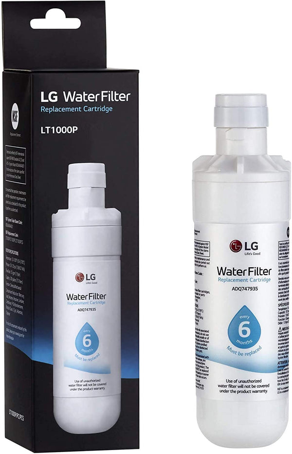 LG LT1000P Refrigerator Water Filter AGF80300704