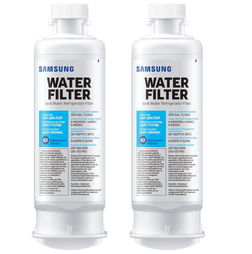 Samsung DA97-17376B Refrigerator Water Filter HAF-QIN-2P/EXP